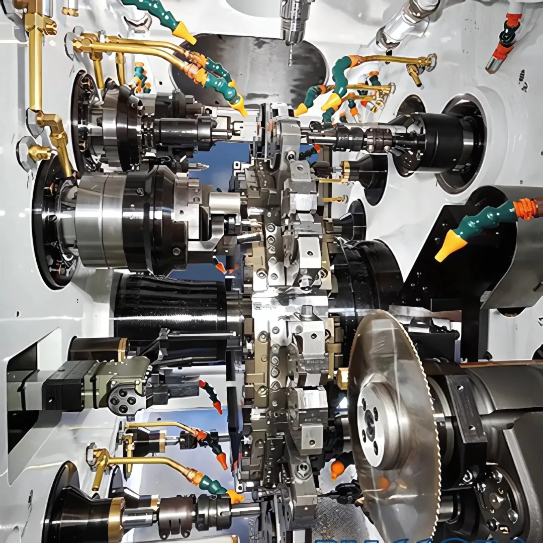 Buffoli CNC machine in operation