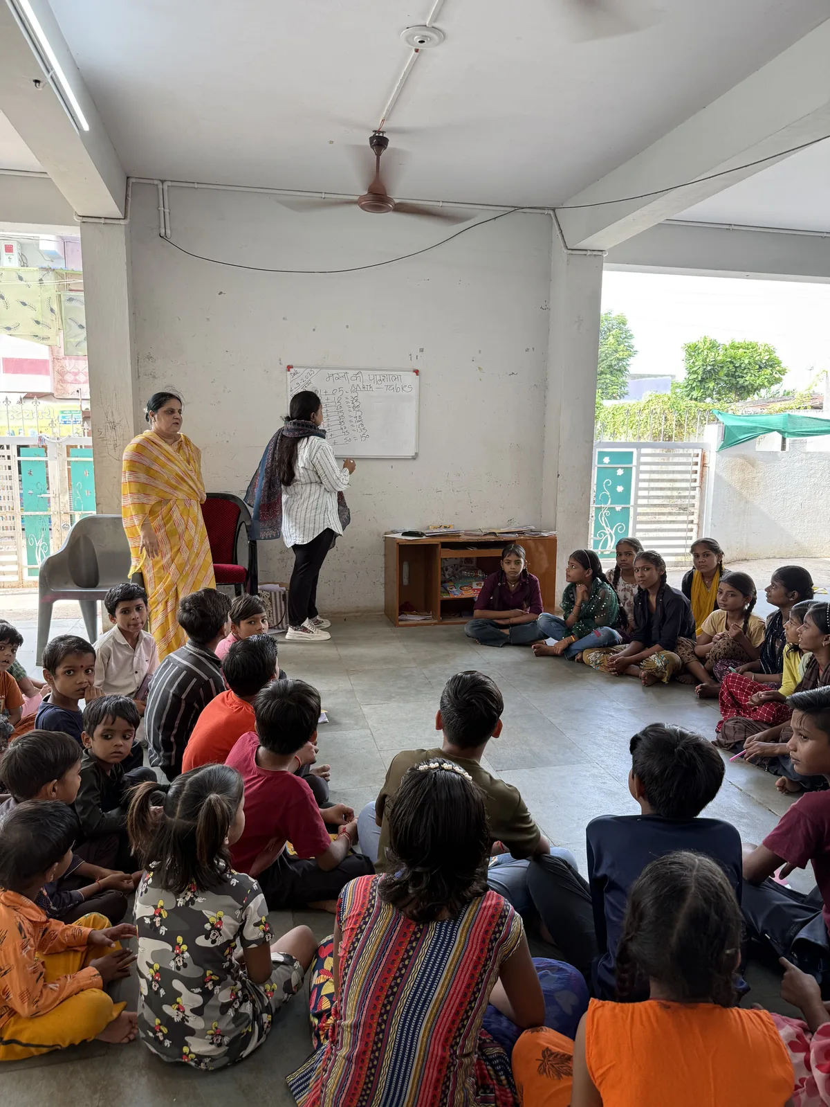 Students in classroom